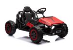 24 Volt Elektrische Kinderbuggy, Rubberen Banden, Kunstleder Zitje! - Afbeelding 2