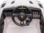 Porsche Spyder Rs, 12 Volt Kinder Accu Auto, Rubberen Banden, Leder Zitje En Meer! - Afbeelding 9