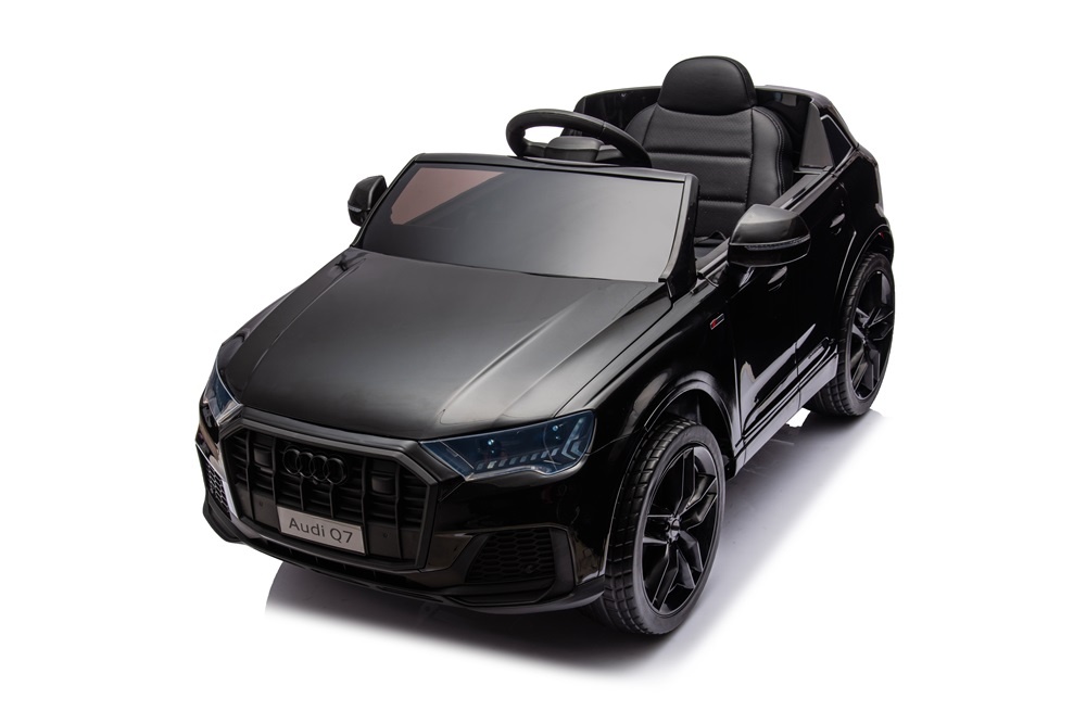 audi-q7-elektrisch-kinder-accu-voertuig-eindhoven.jpg Audi Q7 Elektrische Kinderauto, 12 Volt, Rubber Banden En Meer! - Afbeelding 1