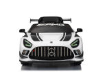 Mercedes-Benz Gt3 Amg 12 Volt Elektrische Kinderauto Met Rubberen Banden, Leder Zitje En Meer! - Afbeelding 3