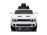 Dodge Challenger Srt, 12 Volt Elektrische Kinderauto, Leder Zitje, Rubberen Banden, Kinder Accu Auto! - Afbeelding 2