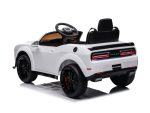 Dodge Challenger Srt, 12 Volt Elektrische Kinderauto, Leder Zitje, Rubberen Banden, Kinder Accu Auto! - Afbeelding 5