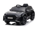 Audi Rs6,12 Volt Elektrische Kinderauto Met Rubberen Banden, Leder Zitje En Meer!