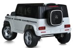 Mercedes Benz Eqg, 12 Volt Elektrische Kinderauto Met Rubberen Banden, Leder Zitje En Meer! - Afbeelding 3