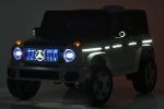 Mercedes Benz Eqg, 12 Volt Elektrische Kinderauto Met Rubberen Banden, Leder Zitje En Meer! - Afbeelding 5