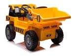 Werkvoertuig Met Bak, 12 Volt Elektrische Kinderauto, 4 Motoren, Rubberen Banden En Kunstleder Zitje! - Afbeelding 3