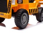 Werkvoertuig Met Bak, 12 Volt Elektrische Kinderauto, 4 Motoren, Rubberen Banden En Kunstleder Zitje! - Afbeelding 6