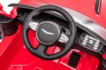 Aston Martin 12V Elektrische Kinderauto Met Rubberen Banden, Leder Zitje En Meer! - Afbeelding 7