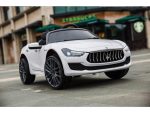 Maserati Ghibli, 12V Elektrische Kinderauto, Rubberen Banden, Leder Zitje. - Afbeelding 7