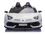 Lamborghini Aventador, 2-Persoons 24 Volt Elektrische Kinderauto Met Rubberen Banden, Leder Zitje! - Afbeelding 4