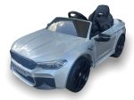 Bmw M5, Leder Zitje, Rubberen Banden, Kinder Accu Auto!