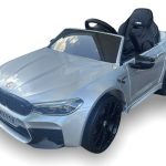 Bmw M5, Leder Zitje, Rubberen Banden, Kinder Accu Auto!