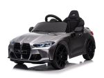 Bmw M4, 12 Volt Elektrische Kinderauto, Leder Zitje, Rubberen Banden, Kinder Accu Auto!