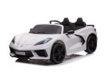 Corvette Stingray, 2-Persoons Elektrische Kinder Voertuig, 12 Volt Met Rubberen Banden, Leder Zitje En Meer!