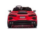 Corvette Stingray, 2-Persoons Elektrische Kinder Voertuig, 12 Volt Met Rubberen Banden, Leder Zitje En Meer! - Afbeelding 5