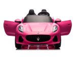 Maserati Granturismo Folgore 2-Zitter, 12 Volt Kinderauto  Met Rubberen Banden En Meer! - Afbeelding 2